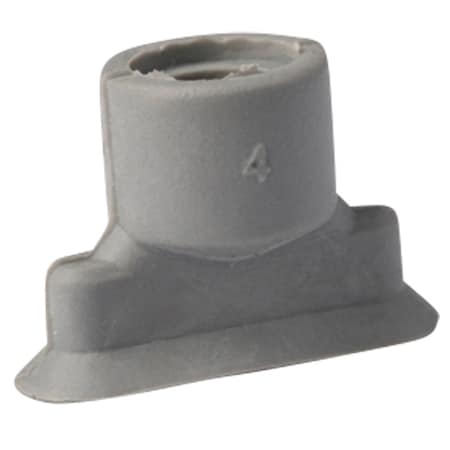 Fipa Oval vacuum cup 18x6 mm, NBR grey 132.18x6.012.1